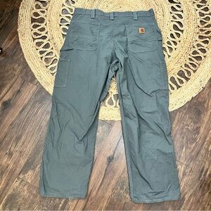 Vintage Carhartt Men’s EUC Olive Carpenter Pants Size 40x30
